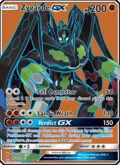 Carta Zygarde GX