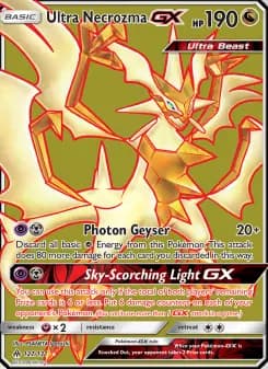 Carta Ultra Necrozma GX