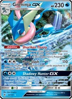 Carta Greninja GX
