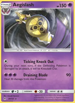 Carta Aegislash