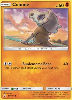 Carta Cubone