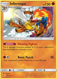Carta Infernape