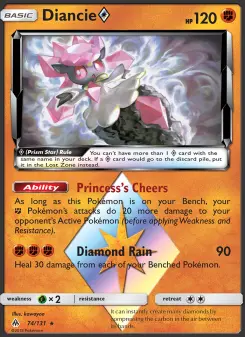 Carta Diancie ◇