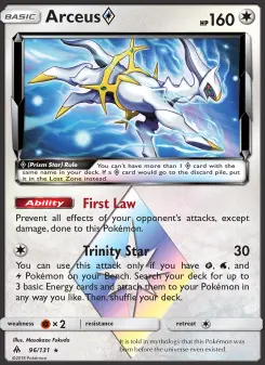 Carta Arceus ◇