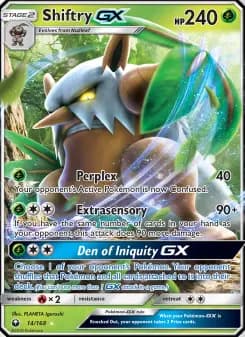 Carta Shiftry GX