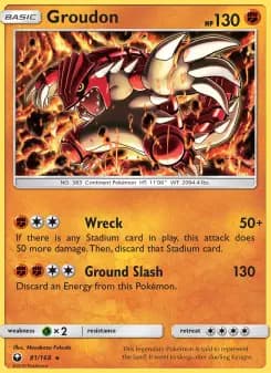 Carta Groudon