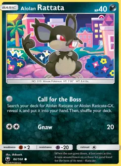 Carta Alolan Rattata