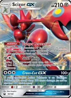 Carta Scizor GX