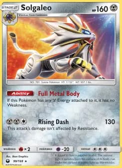 Carta Solgaleo