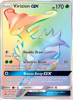 Carta Virizion GX