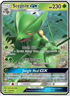Carta Sceptile GX