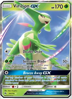 Carta Virizion GX