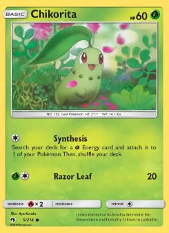 Carta Chikorita