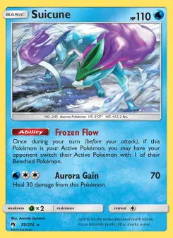 Carta Suicune