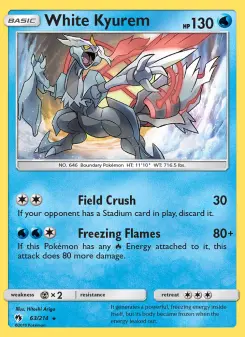 Carta White Kyurem