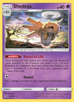 Carta Shedinja