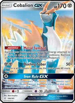 Carta Cobalion GX