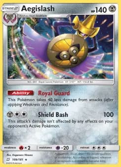 Carta Aegislash