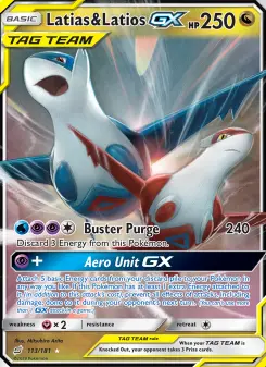 Carta Latias & Latios GX
