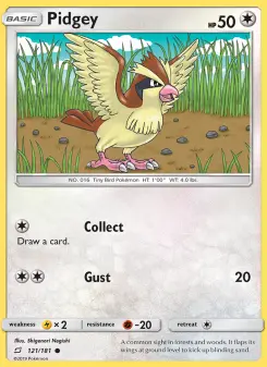 Carta Pidgey
