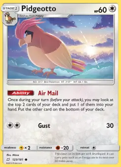 Carta Pidgeotto