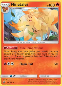 Carta Ninetales