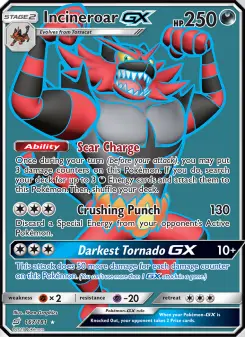 Carta Incineroar GX