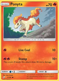 Carta Ponyta