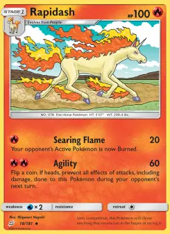 Carta Rapidash