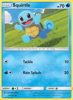 Carta Squirtle