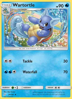 Carta Wartortle