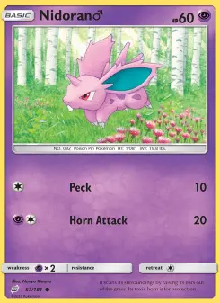 Carta Nidoran♂