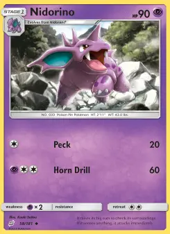 Carta Nidorino