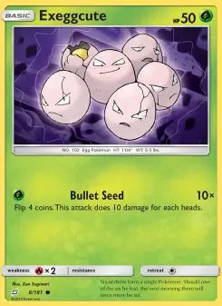 Carta Exeggcute