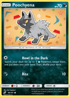 Carta Poochyena