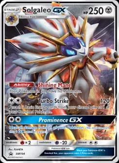 Carta Solgaleo GX