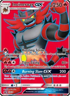 Carta Incineroar GX