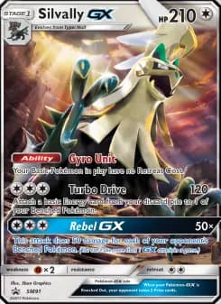 Carta Silvally GX