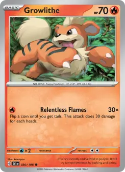 Carta Growlithe