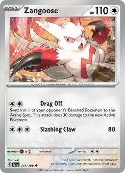 Carta Zangoose