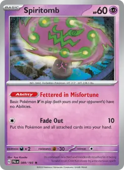 Carta Spiritomb