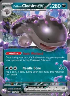 Carta Paldean Clodsire ex
