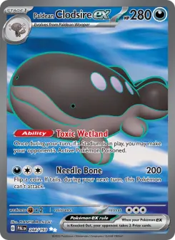 Carta Paldean Clodsire ex