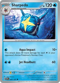 Carta Sharpedo