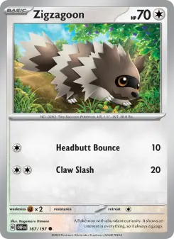 Carta Zigzagoon