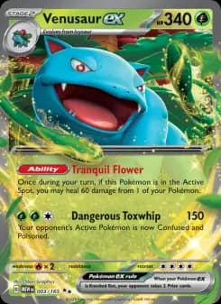 Carta Venusaur ex