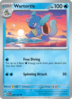Carta Wartortle