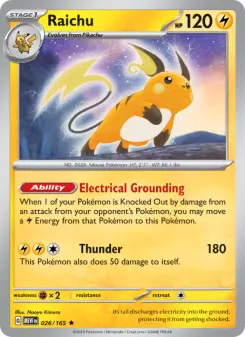 Carta Raichu
