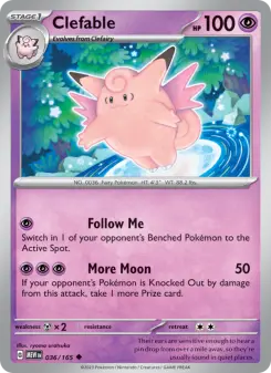 Carta Clefable