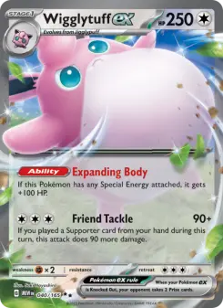 Carta Wigglytuff ex